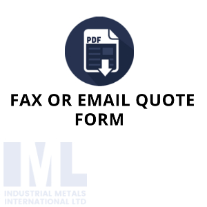 Fax or Email Quote Form